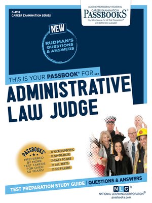 cover image of Administrative Law Judge